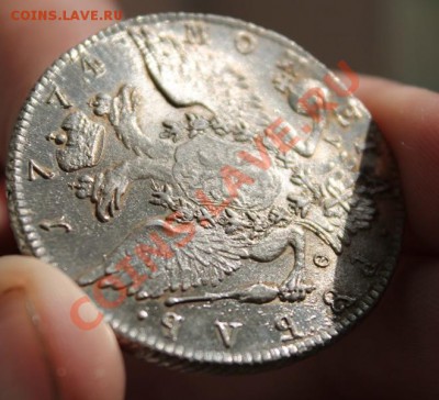 Рубль 1774 года СПБ (ТИ) очень приятная! - 3