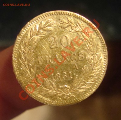 20 франков 1831 год - 10