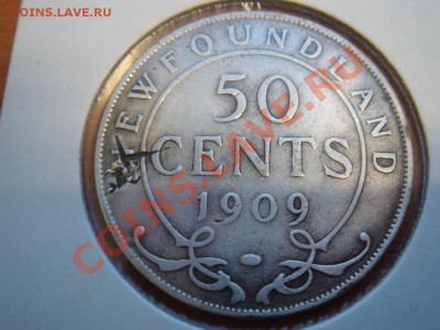 Ньюфаунленд: Ag-925 50 центов 1909 Эдвард 7 до 19.10 22-00 - 50 центов Ньюфаундленд-2.JPG