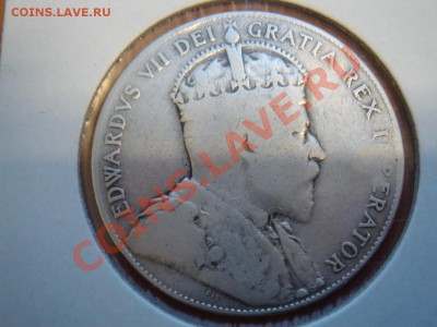 Ньюфаунленд: Ag-925 50 центов 1909 Эдвард 7 до 19.10 22-00 - 50 центов Ньюфаундленд-1.JPG