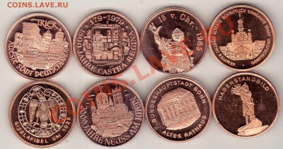 Германия жетоны unc proof (8шт.) до 22.10.12 в 22.00 (3264) - img241