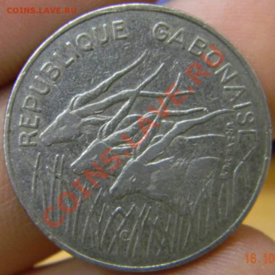 100 франков Габон 1985г. - DSCN2868_thumb