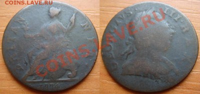 2 пенни 1774 Георг 3 до 22.10 22-00 - Полпенни 1774.JPG