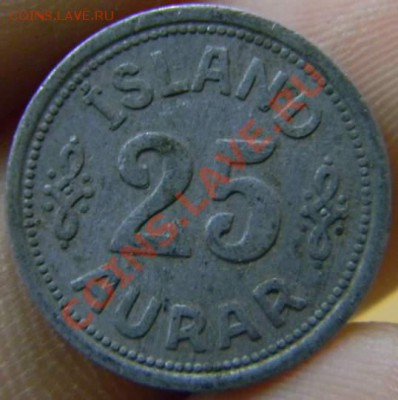 25 аурар Исландия цинк 1942г. - DSCN2897_thumb