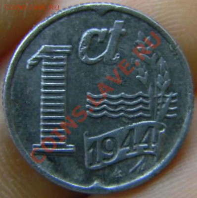 1 цент Нидерланды 1944г. цинк - DSCN2906_thumb