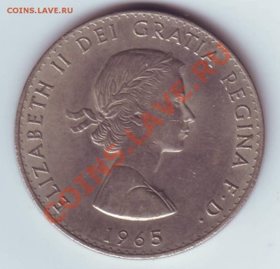 Великобритания. Крона. 1965г. до 23.10.12 в 22.00мск - Крона 1965 1.JPG