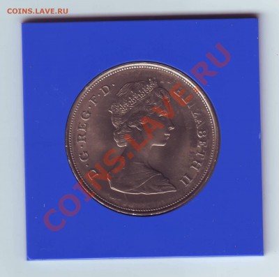 Великобритания. Крона. 1981г.UNC. до 23.10.12 в 22.00мск - Крона 1981 1.JPG