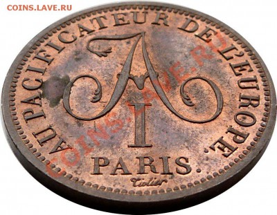 Подскажите по цене - Медь 2 франка 1814 NGC MS-63 RB - 2 Fr. 1814 Alexander I (5).JPG