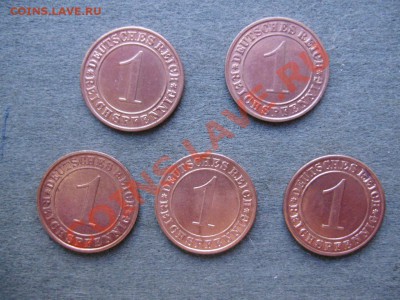 Германия. 1 пфенниг 1936 А - 5 шт. до 22-00МСК 23.10.12 - PA180001.JPG