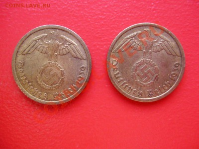 Германия. 10 пфеннигов 1939г. А  2шт. до 22-00МСК 23.10.12 - PA180005.JPG