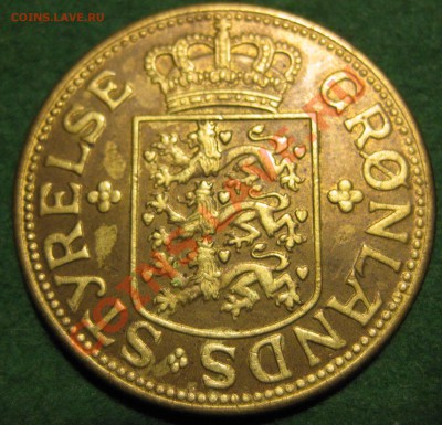 Гренландия 5 крон  1944  нечастая. - grönland5kronor1944 002.JPG