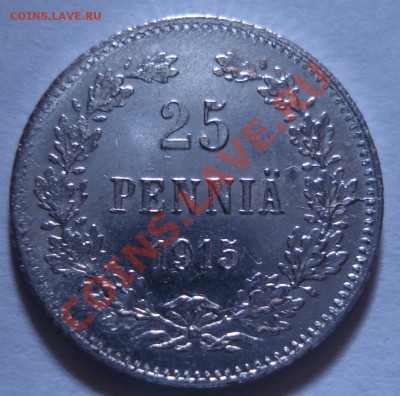 25 пенни 1915 г UNC - 25 пенни 1915_1