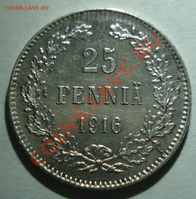 25 пенни 1916 г UNC - 25 пенни 1916_1