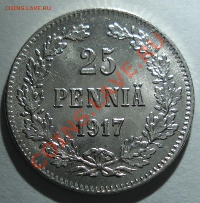 25 пенни 1917 г UNC - 25 пенни 1917_1