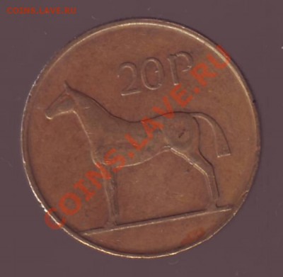 ИРЛАНДИЯ.20 ПЕНСОВ.1988.до 26.10.12в22.00мск - Ирландия 20 пенсов 1988 1.JPG