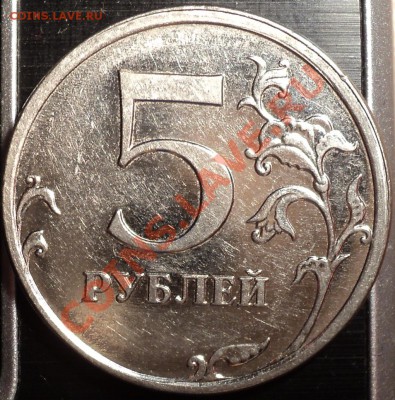 5 рублей 2009 ММД.ГРИБОК!Чекан частично вне кольца.Оценка. - DSC01070.JPG