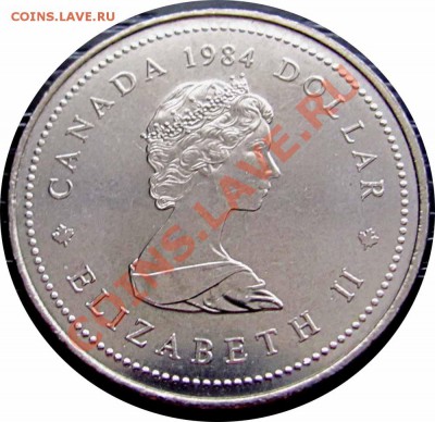 T87 Канада 1$ 1984 Jacques Cartier до 27.10 в 22°° - T87 1$ 1984_1