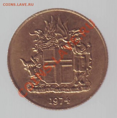 ИСЛАНДИЯ. КРОНА. 1974г. до 27.10.12 в 22.00мск - Исландия.  крона 1974 2.JPG