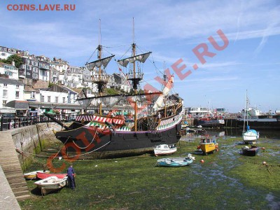 Монеты с Корабликами - Brixham