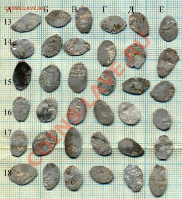 Чешуя на выбор кучками и поштучно - 13 18  лиц