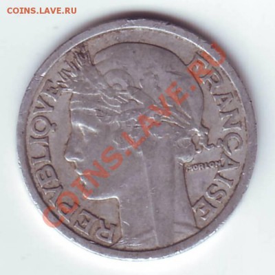 ФРАНЦИЯ. 2 ФРАНКА. 1950г. до 28.10.12 в 22.00мск - Франция. 2 франк. 1950 1.JPG