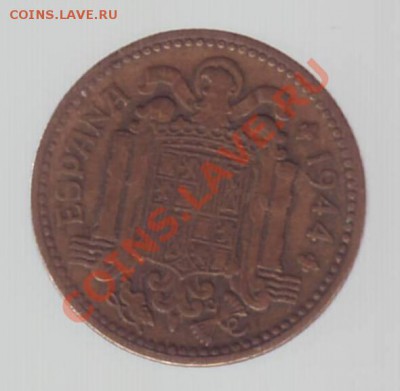 ИСПАНИЯ. ПЕСЕТА. 1944г. до 28.10.12 в 22.00мск - Испания. Песета. 1944.2.JPG