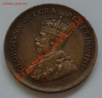 КАНАДА - 1 цент 1935 - Георг V - до 28 ОКТЯБРЯ - 647