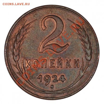 2 КОПЕЙКИ 1924 КРАСИВЫЕ И ПРИЯТНЫЕ до 26.10.12 22:00 - 2к24_2