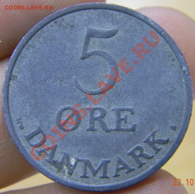 5 оре Дания цинк 1954г. - DSCN3022_thumb