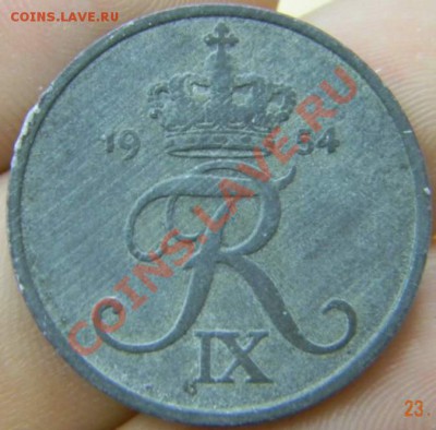 5 оре Дания цинк 1954г. - DSCN3023_thumb
