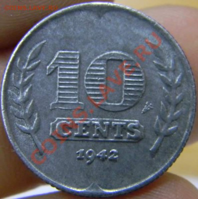 10 центов цинк Нидерланды 1942г. - DSCN3030_thumb