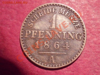 1 пфенинг ПРУСИЯ 1864 (в коллекцию) - SDC11342.JPG