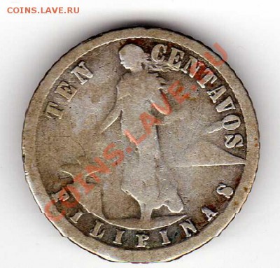 Ag Филиппины 10 сентаво 1914 до 29.10.12 в 22.00мск (3399) - img526