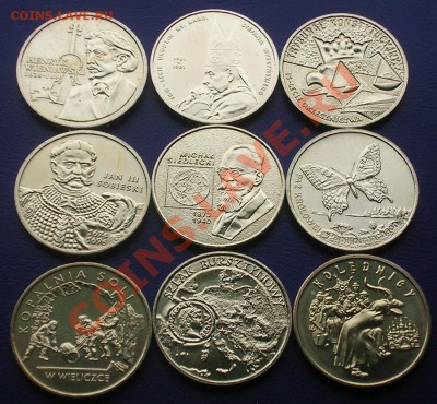 МОНЕТЫ ПОЛЬШИ, продажа, каталоги, альбомы - 2001