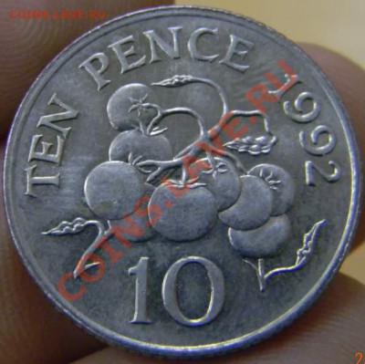 10 пенсов Гернси 1992г. - DSCN3064_thumb