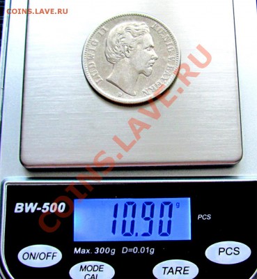 P30 Ag Бавария 2 марки 1876D до 30.10 в 22°° - P30 2 Mark Bavaria 1876_3