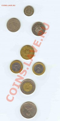 продаю подборку иностранных монет - Доминикана