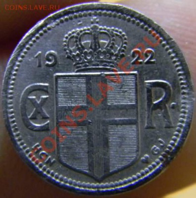 10 аурар Исландия 1922г. - DSCN3099_thumb