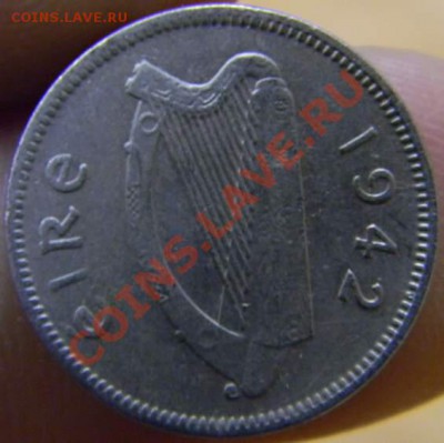 3 пенса Ирландия 1942г. - DSCN3101_thumb