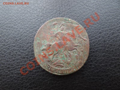 2 копейки 1764 г. Перечекан с барабанов - 2