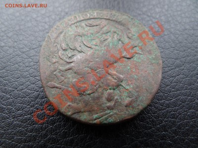 2 копейки 1764 г. Перечекан с барабанов - 1