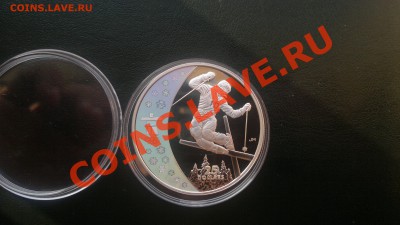Канада 25$ 2008 Vancouver 2010 JM - Лыжник (Ag) Пруф - %25212012-08-12-246