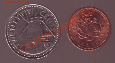 2 МОНЕТЫ БАРБАДОСА. до 01.11.12 в 22.00мск - 2 монеты Барбадоса 1.JPG