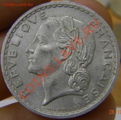 5 франков 1950г. франция - DSCN3144_thumb