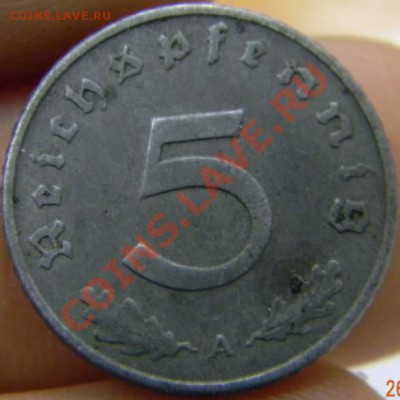 5 пфенниг 1940 А цинк - DSCN3159_thumb