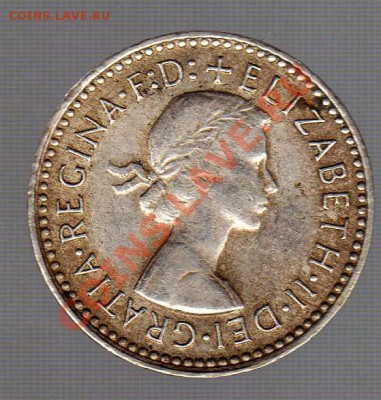Ag АВСТРАЛИЯ 3 ПЕНСА 1960 ДО 01.11.12 В 22.00МСК (3433) - img599