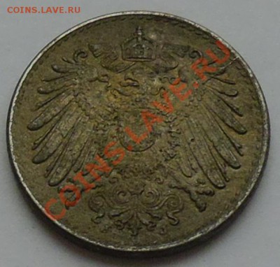 ГЕРМАНИЯ - 5 фенигов 1921 - до 1 НОЯБРЯ - 724