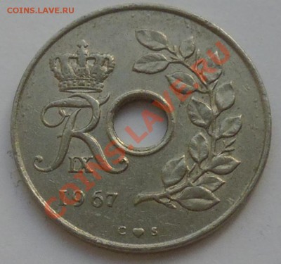 ДАНИЯ - 25 ёре 1967 - до 1 НОЯБРЯ - 615