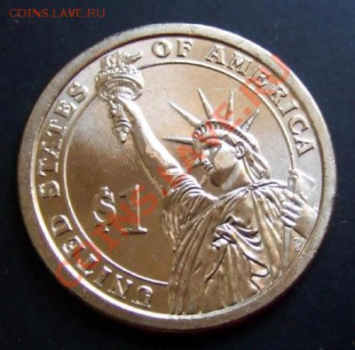 США 1 доллар (2010) Авраам Линкольн до 30.10 (22.00) - США 1 доллар (2010) Авраам Линкольн Р