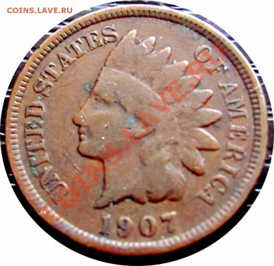 T94 США 1¢ 1907 Indian Head Cent до 02.11 в 22°° - T94 1c 1907_2